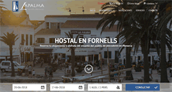 Desktop Screenshot of hostallapalma.com